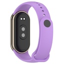 Xiaomi Mi Band 8 Uyumlu Serisi Klasik Kordon Silikon Strap Kayış - 18