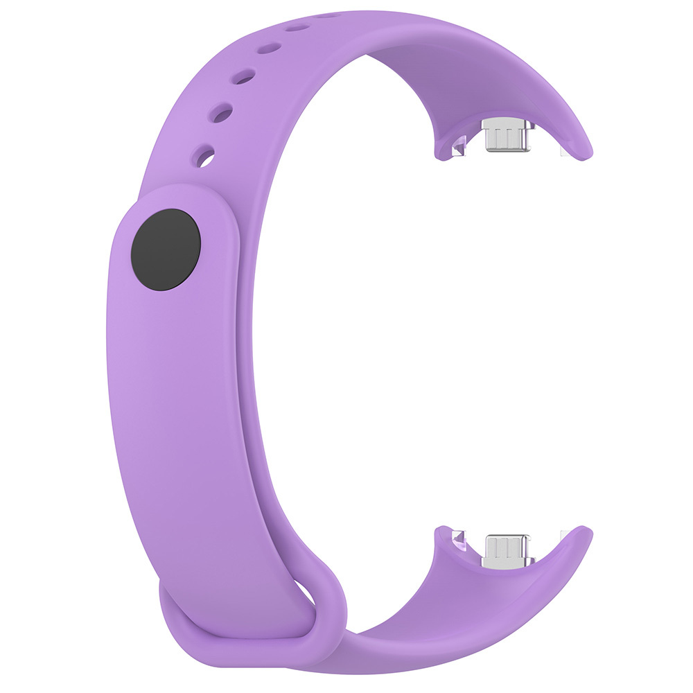 Xiaomi Mi Band 8 Uyumlu Serisi Klasik Kordon Silikon Strap Kayış - 19