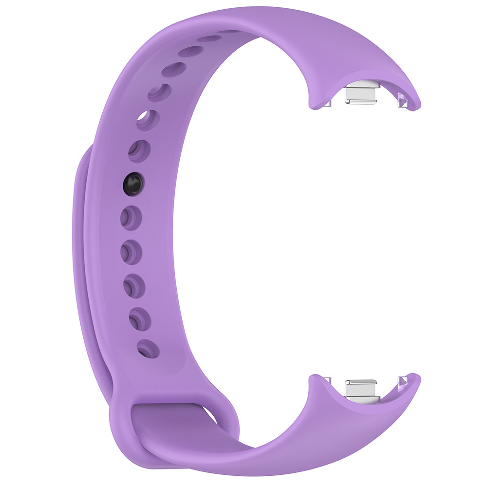 Xiaomi Mi Band 8 Uyumlu Serisi Klasik Kordon Silikon Strap Kayış - 20