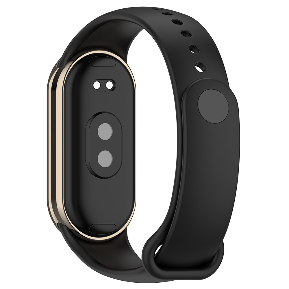 Xiaomi Mi Band 8 Uyumlu Serisi Klasik Kordon Silikon Strap Kayış - 21