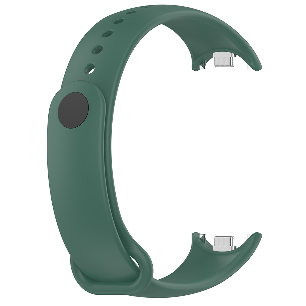 Xiaomi Mi Band 8 Uyumlu Serisi Klasik Kordon Silikon Strap Kayış - 25