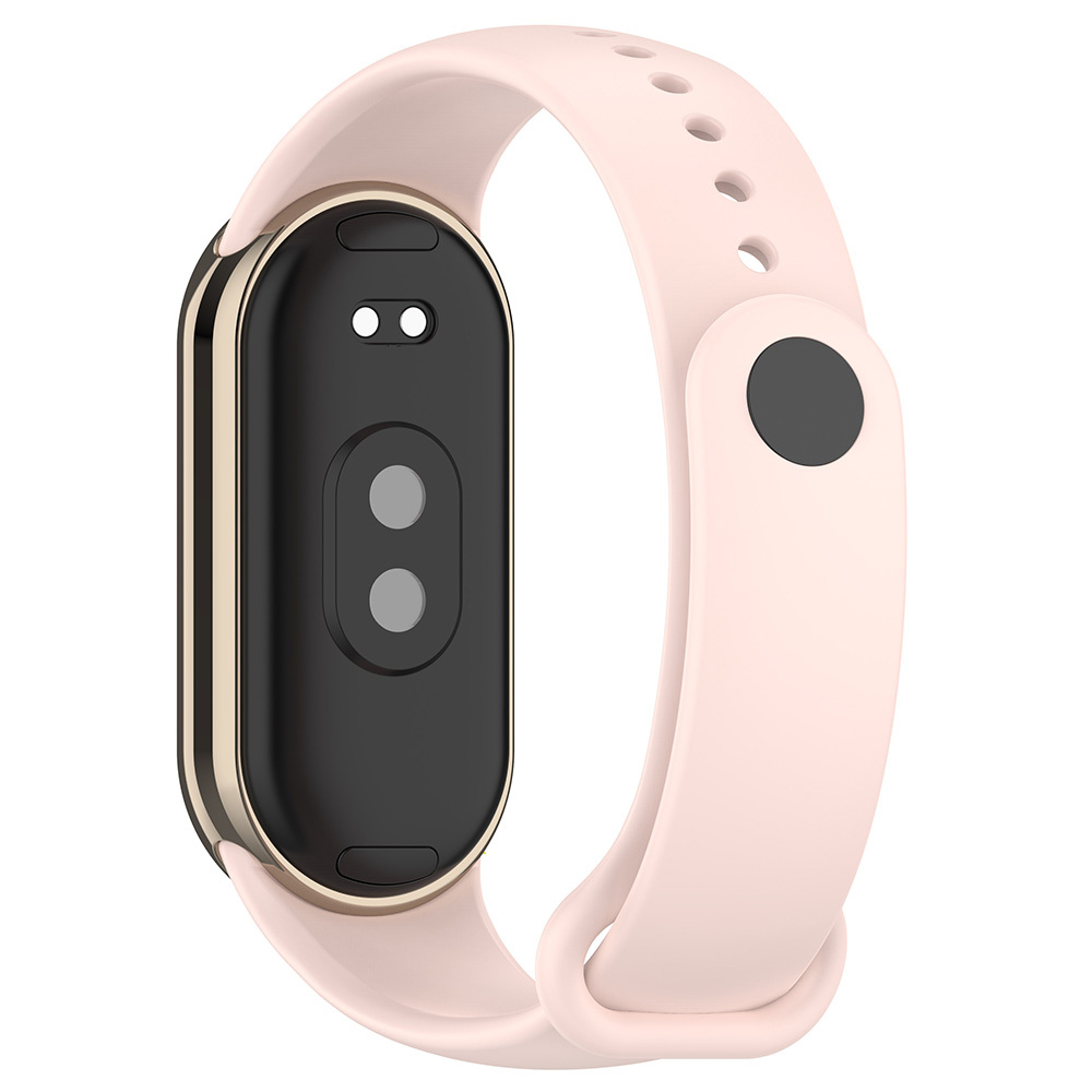 Xiaomi Mi Band 8 Uyumlu Serisi Klasik Kordon Silikon Strap Kayış - 27