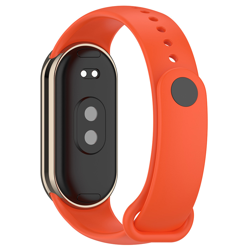 Xiaomi Mi Band 8 Uyumlu Serisi Klasik Kordon Silikon Strap Kayış - 33