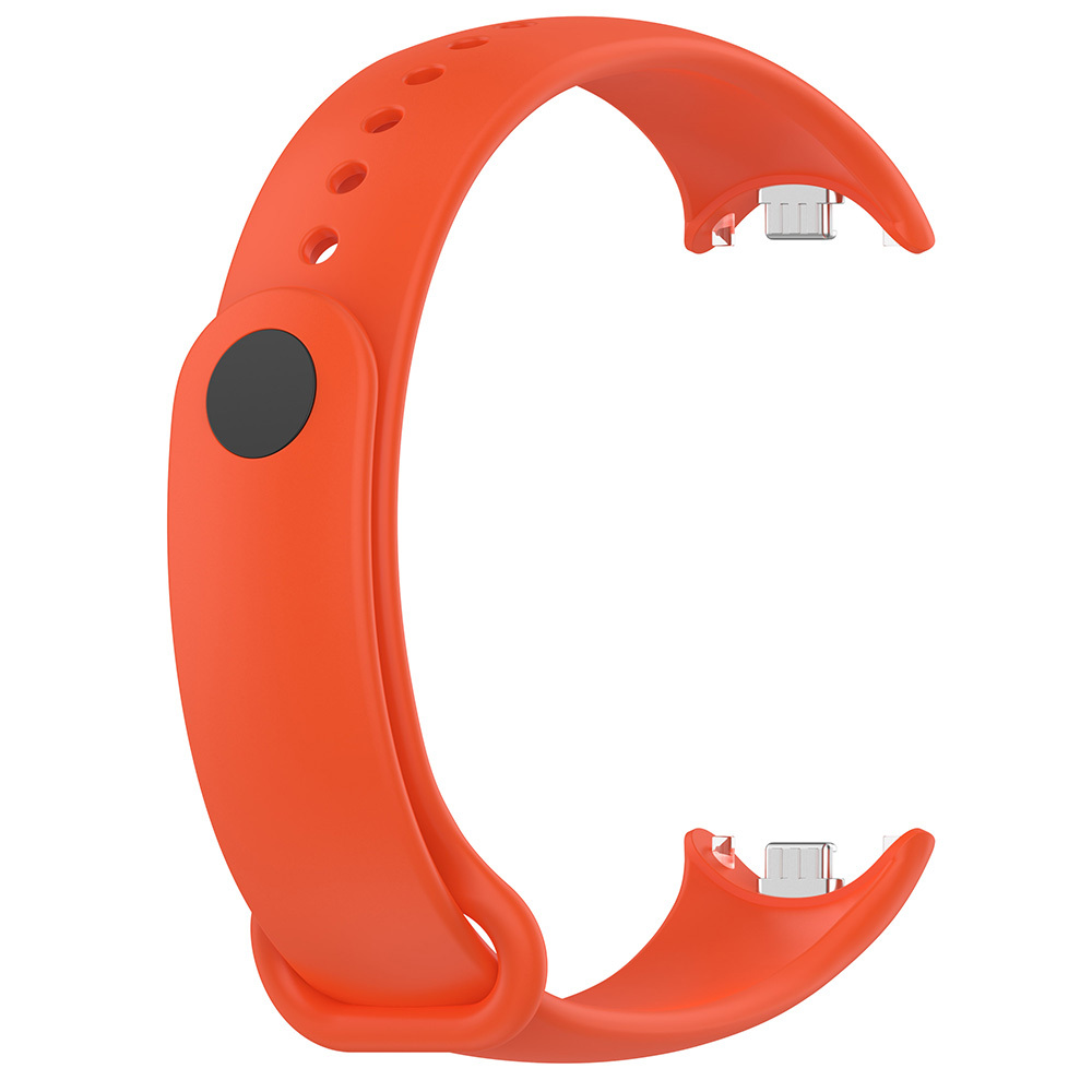 Xiaomi Mi Band 8 Uyumlu Serisi Klasik Kordon Silikon Strap Kayış - 34