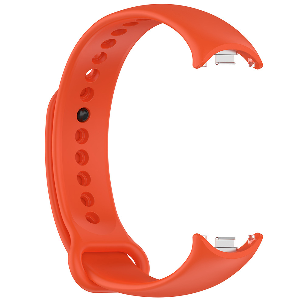 Xiaomi Mi Band 8 Uyumlu Serisi Klasik Kordon Silikon Strap Kayış - 35