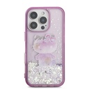 Apple iPhone 16 Uyumlu Pro Uyumlu Max Uyumlu Kılıf Hello Kitty Orjinal Lisanslı Sıvılı Simli 50. Yıldönümü Partisi Kapak - 2