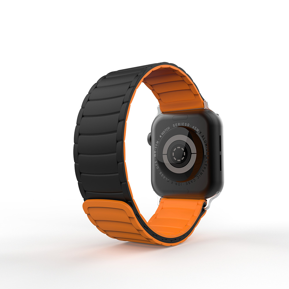 Apple Watch 42mm Uyumlu Zore KRD-122 Silikon Kordon Strap Kayış - 13