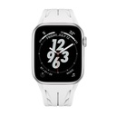 Apple Watch 42mm Uyumlu KRD-127 Metal Tokalı Silikon Kordon - 9