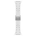 Apple Watch 42mm Uyumlu KRD-127 Metal Tokalı Silikon Kordon - 12