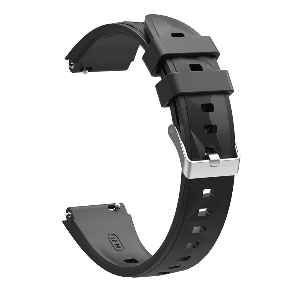 Huawei Watch GT 4 Uyumlu 41mm Zore KRD-129 18mm Silikon Kordon Strap Kayış - 1