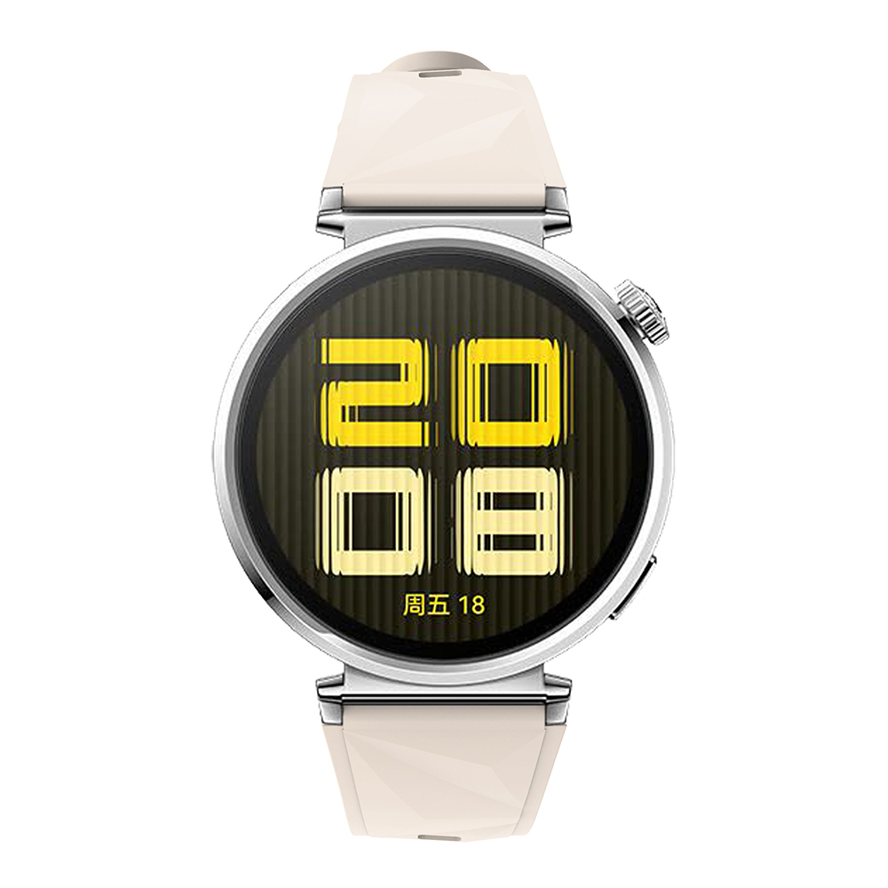 Huawei Watch GT 4 Uyumlu 41mm Zore KRD-129 18mm Silikon Kordon Strap Kayış - 28