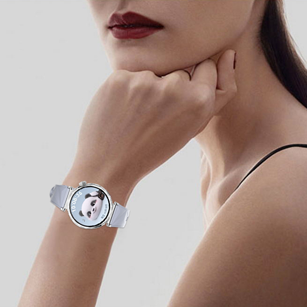 Huawei Watch GT 4 Uyumlu 41mm Zore KRD-129 18mm Silikon Kordon Strap Kayış - 35