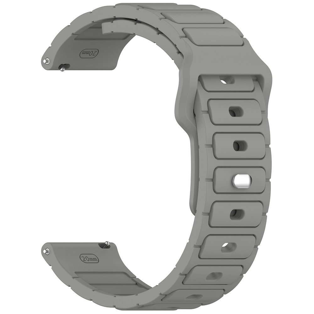 Samsung Galaxy Watch 46mm Uyumlu Zore KRD-132 22mm Silikon Kordon Strap Kayış - 12