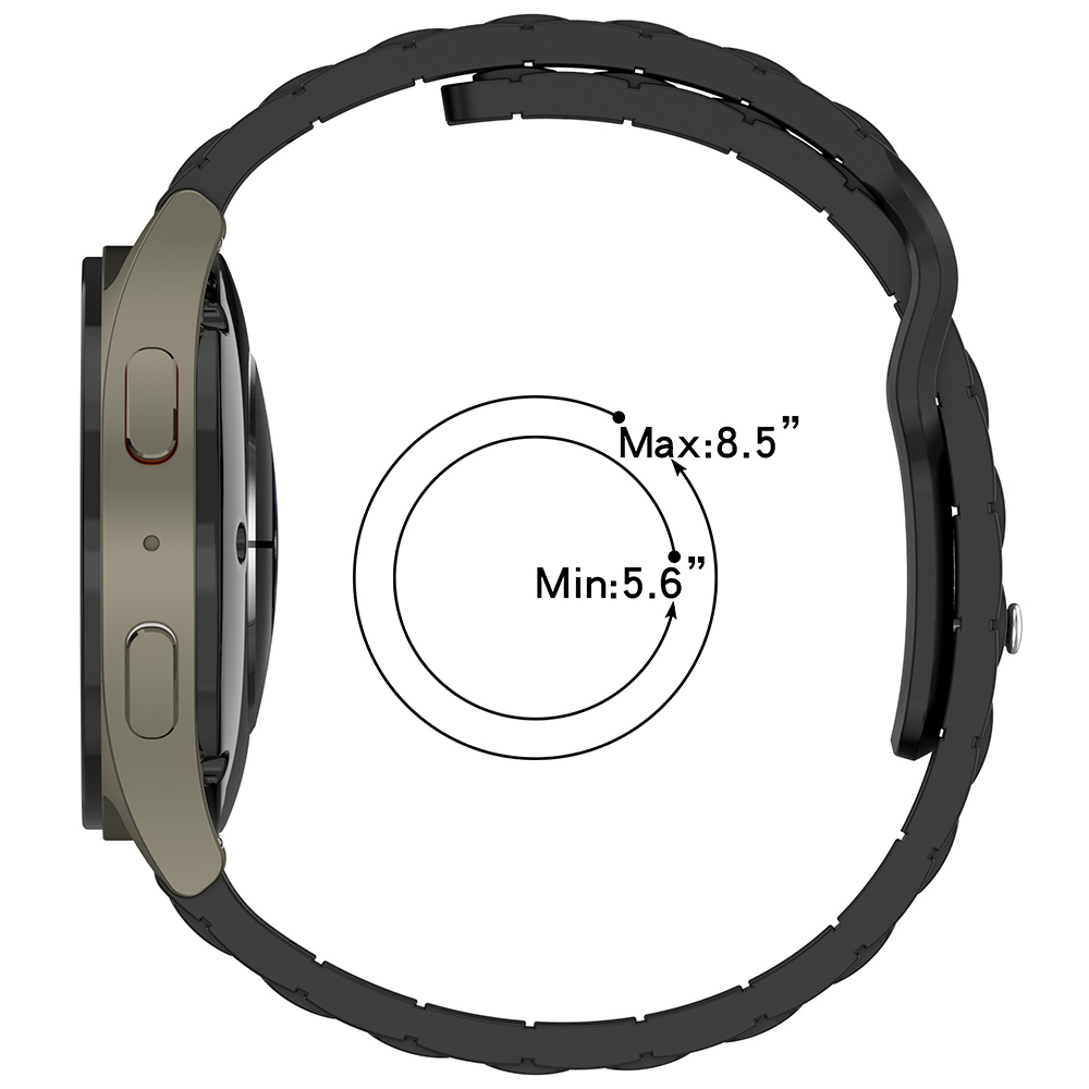Samsung Galaxy Watch 46mm Uyumlu Zore KRD-132 22mm Silikon Kordon Strap Kayış - 31