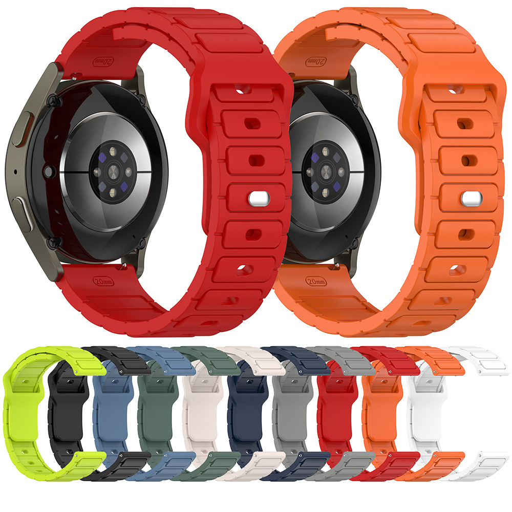Samsung Galaxy Watch 46mm Uyumlu Zore KRD-132 22mm Silikon Kordon Strap Kayış - 35