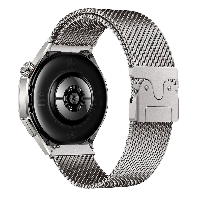 Samsung Gear S3 Uyumlu 22mm Zore KRD-25 Metal Hasır Kordon - 2