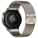 Samsung Gear S3 Uyumlu 22mm Zore KRD-25 Metal Hasır Kordon - 3