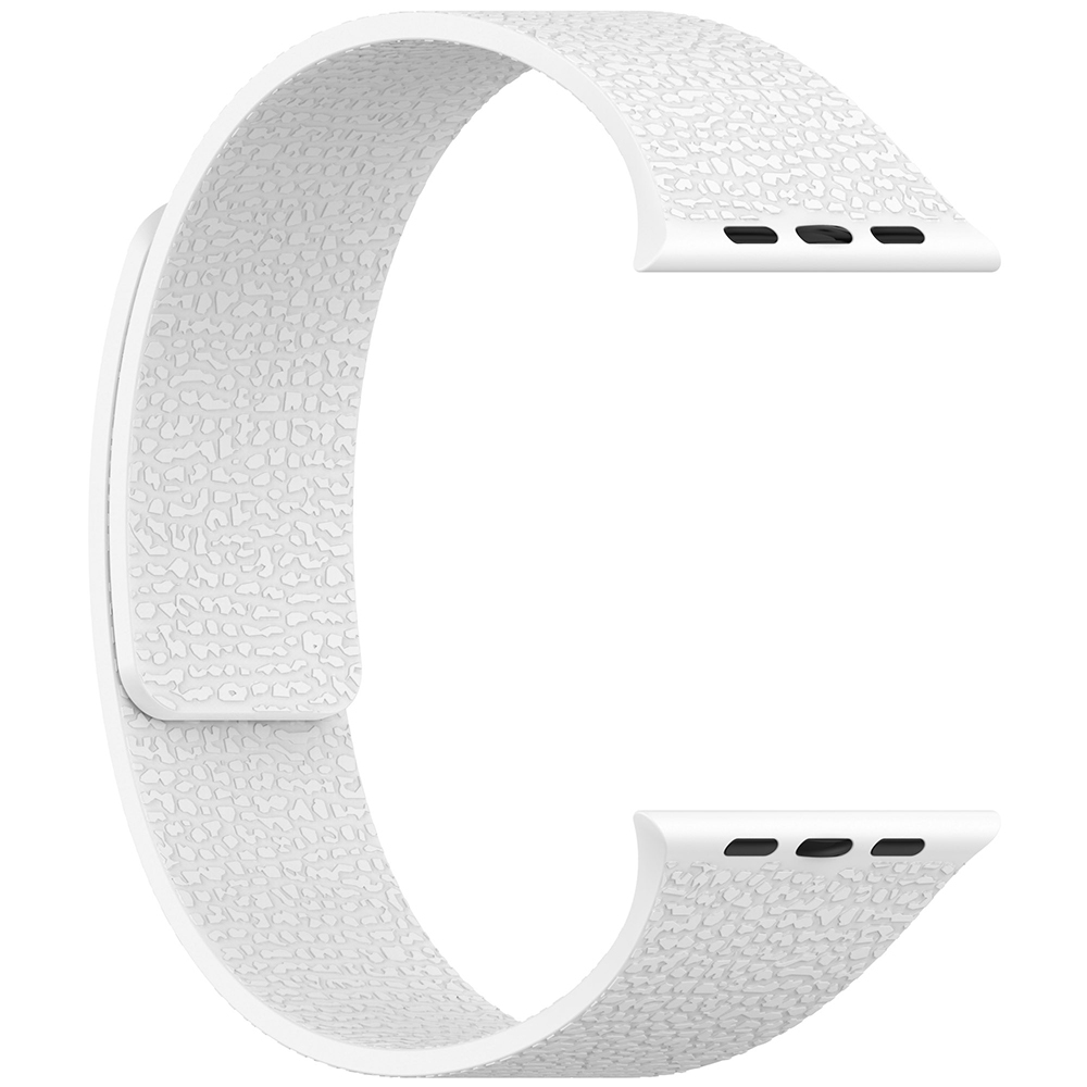 Apple Watch 40mm Uyumlu Zore KRD-136 Kabartma Desenli Silikon Kordon - 10