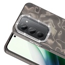 Xiaomi Redmi 15 Kılıf Airbagli Parlak Taş Detay Tasarımlı Zore Esila Kapak - 2