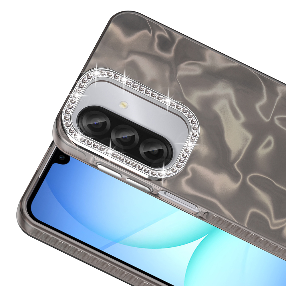 Samsung Galaxy A5 Uyumlu7 Kılıf Airbagli Parlak Taş Detay Tasarımlı Zore Esila Kapak - 2