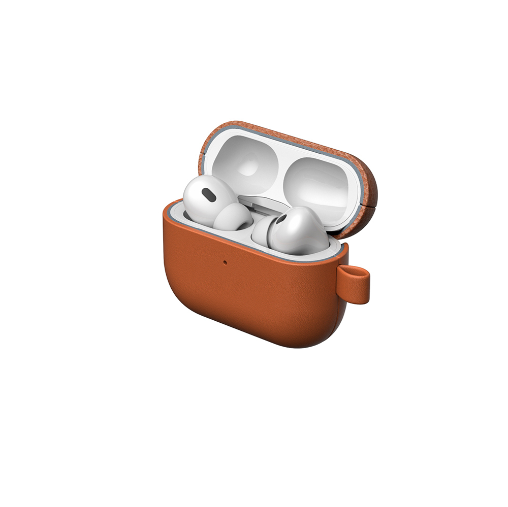 Apple AirPods Pro 3 Amazingthing Glamour Classique Serisi Deri Tasarımlı Kapak - 17