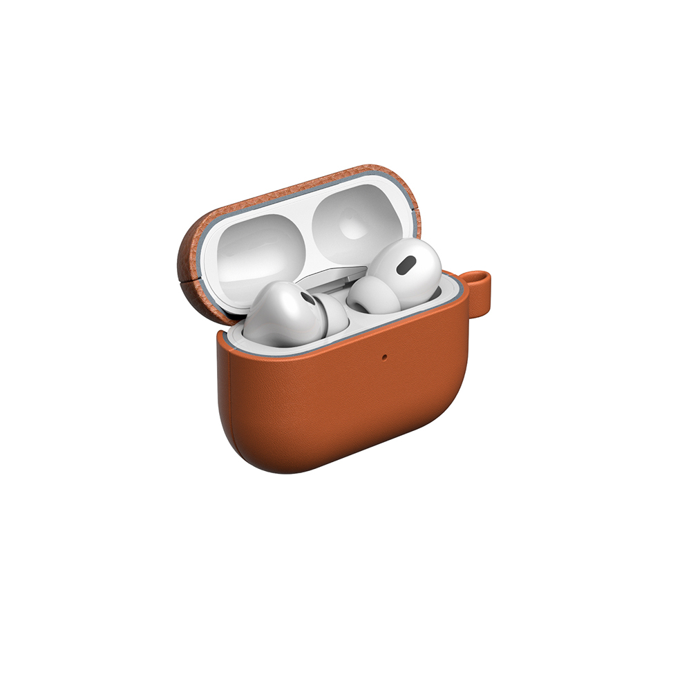 Apple AirPods Pro 3 Amazingthing Glamour Classique Serisi Deri Tasarımlı Kapak - 18