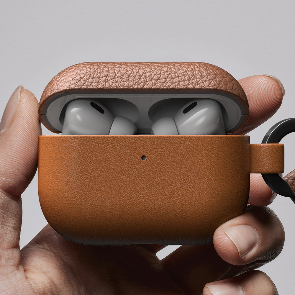 Apple AirPods Pro 3 Amazingthing Glamour Classique Serisi Deri Tasarımlı Kapak - 21
