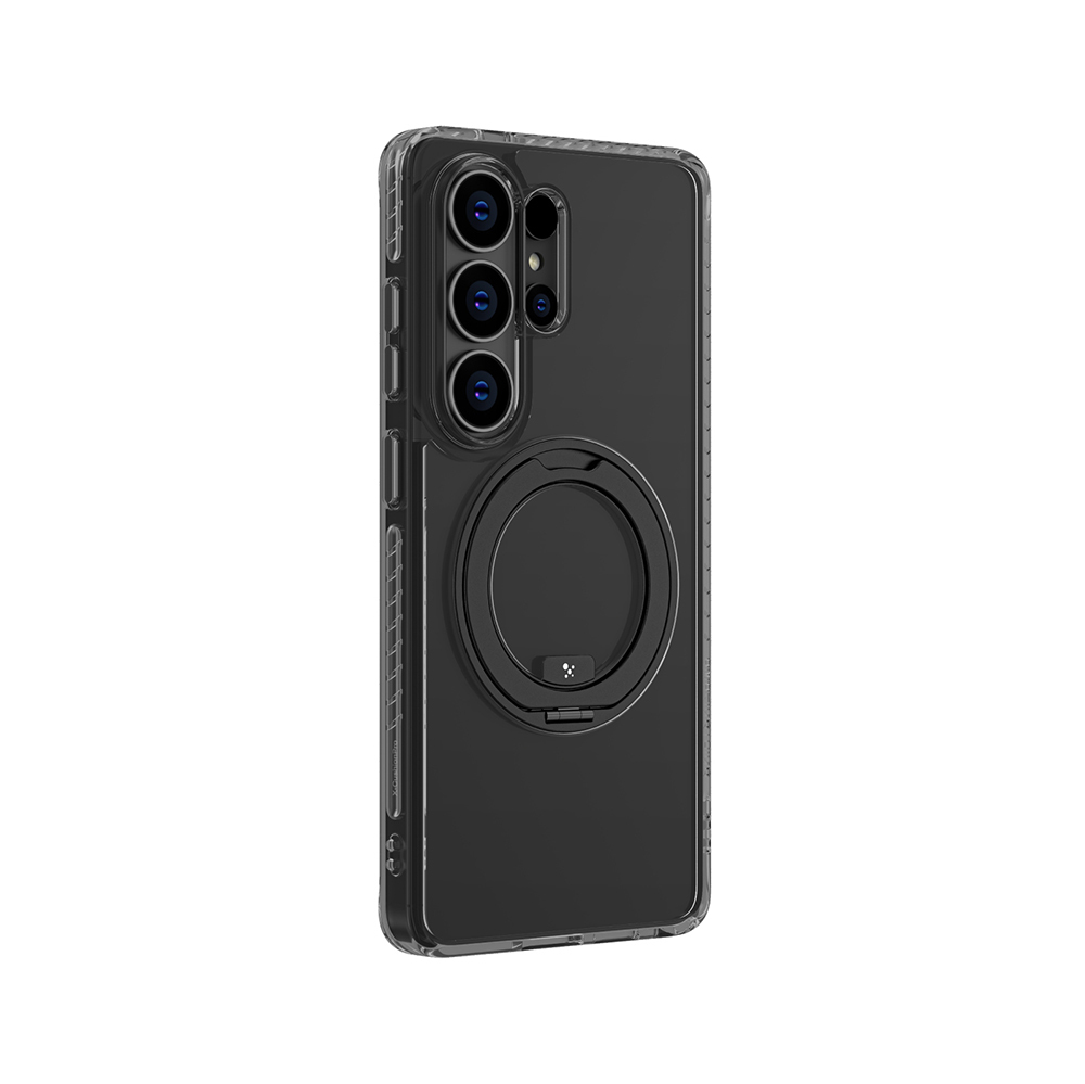 Samsung Galaxy S2 Uyumlu6 Ultra Kılıf M-safe Şarj Özellikli Şeffaf 360 Derece Standlı Amazingthing Titan MagSpin Serisi Kapak - 2