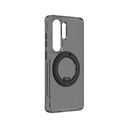 Samsung Galaxy S2 Uyumlu6 Ultra Kılıf M-safe Şarj Özellikli Şeffaf 360 Derece Standlı Amazingthing Titan MagSpin Serisi Kapak - 3