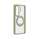 Samsung Galaxy S2 Uyumlu6 Ultra Kılıf M-safe Şarj Özellikli Şeffaf 360 Derece Standlı Amazingthing Titan MagSpin Serisi Kapak - 3