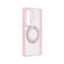 Samsung Galaxy S2 Uyumlu6 Ultra Kılıf M-safe Şarj Özellikli Şeffaf 360 Derece Standlı Amazingthing Titan MagSpin Serisi Kapak - 1