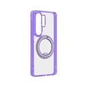 Samsung Galaxy S2 Uyumlu6 Ultra Kılıf M-safe Şarj Özellikli Şeffaf 360 Derece Standlı Amazingthing Titan MagSpin Serisi Kapak - 3