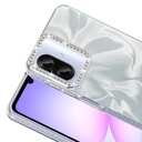 Samsung Galaxy A07 Uyumlu Kılıf Airbagli Parlak Taş Detay Tasarımlı Zore Esila Kapak - 2