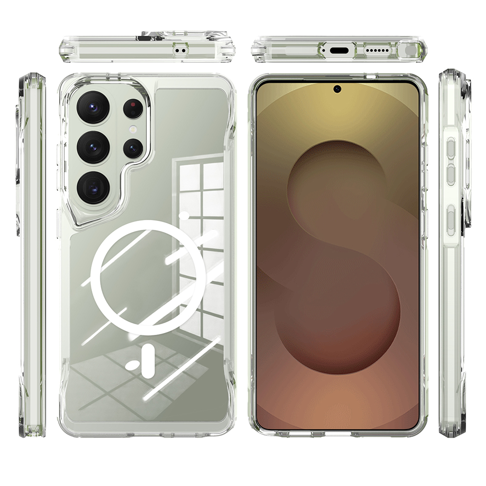 Samsung Galaxy S2 Uyumlu6 Ultra Kılıf Zore M-safe Şarj Özellikli T-Max M-safe Kapak - 8