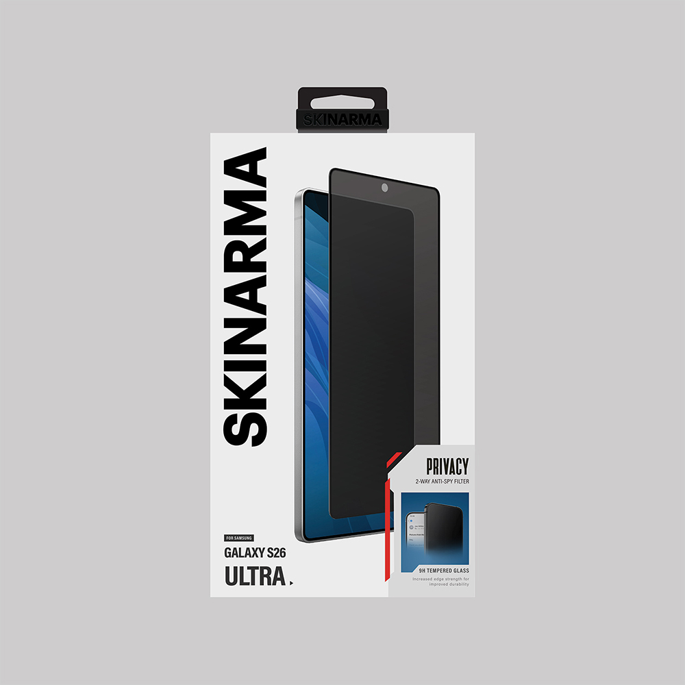 Samsung Galaxy S2 Uyumlu6 Ultra Skinarma 0.25mm Oleofobik Privacy Cam Ekran Koruyucu - 1