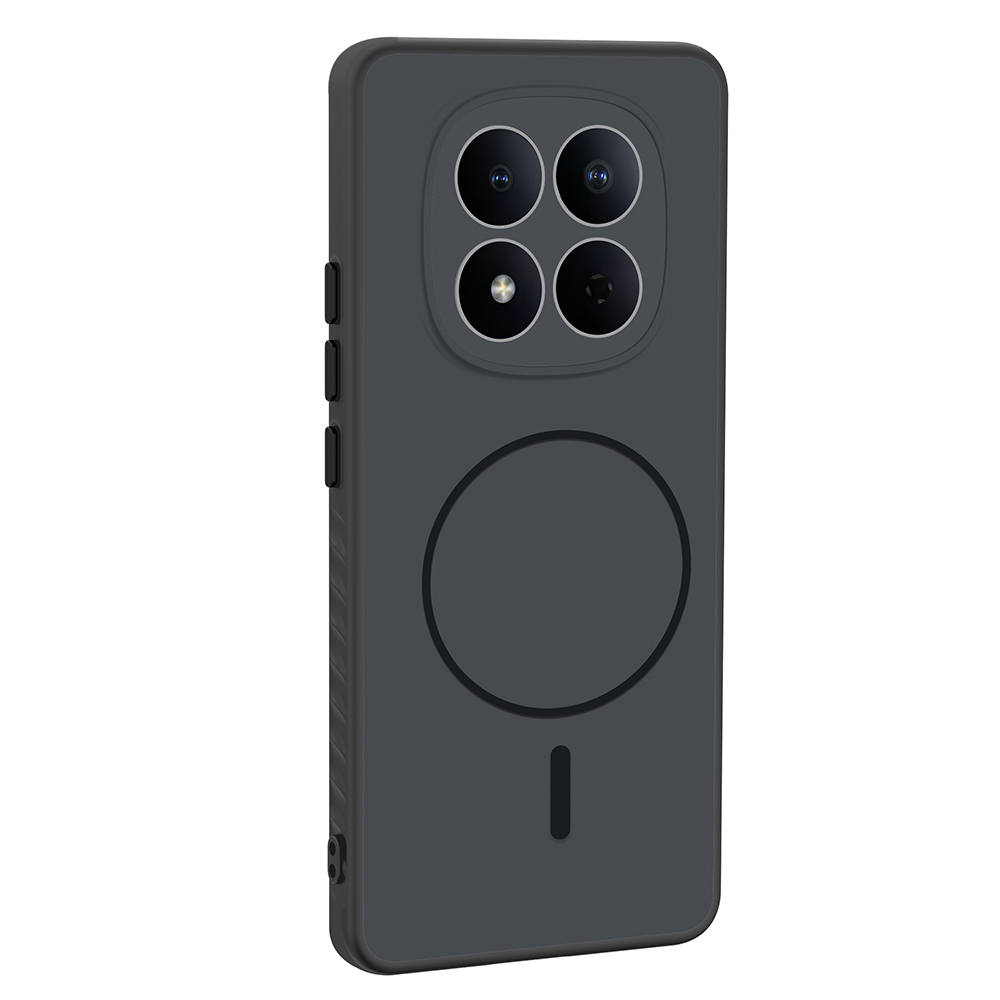 Xiaomi Redmi Note 15 4G Kılıf M-safe Şarj Özellikli Zore Tea Kapak - 1