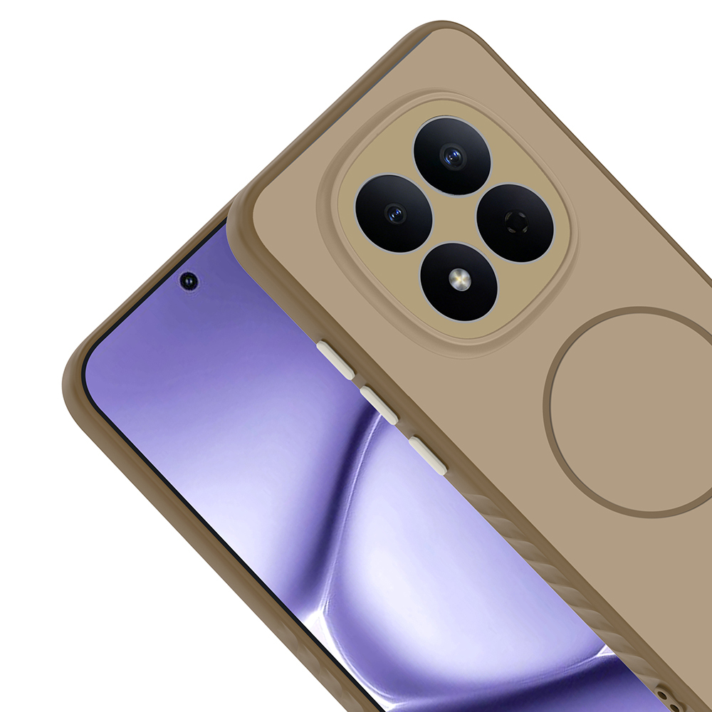 Xiaomi Redmi Note 15 Pro 4G Kılıf M-safe Şarj Özellikli Zore Tea Kapak - 2