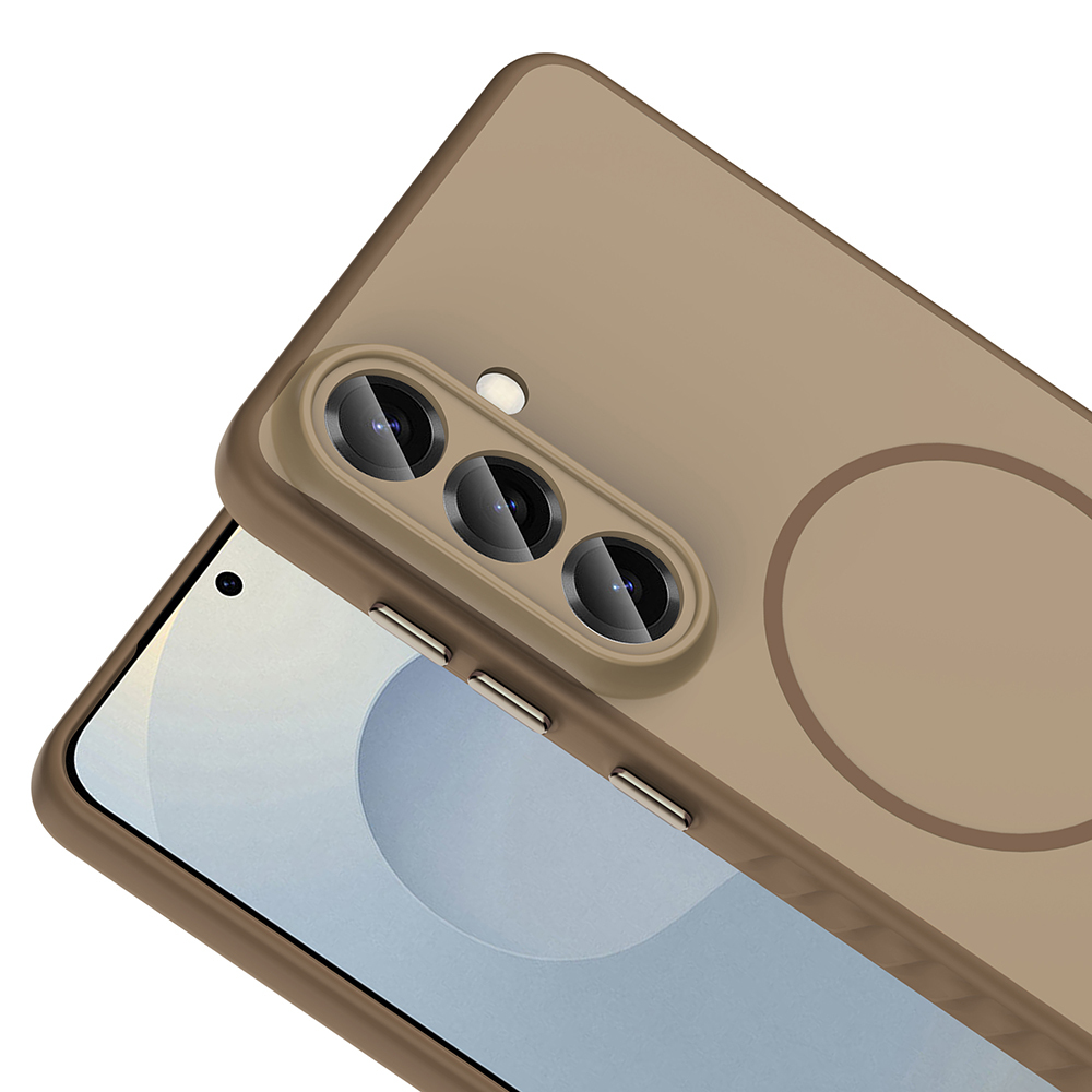 Samsung Galaxy A3 Uyumlu7 Kılıf M-safe Şarj Özellikli Zore Tea Kapak - 2