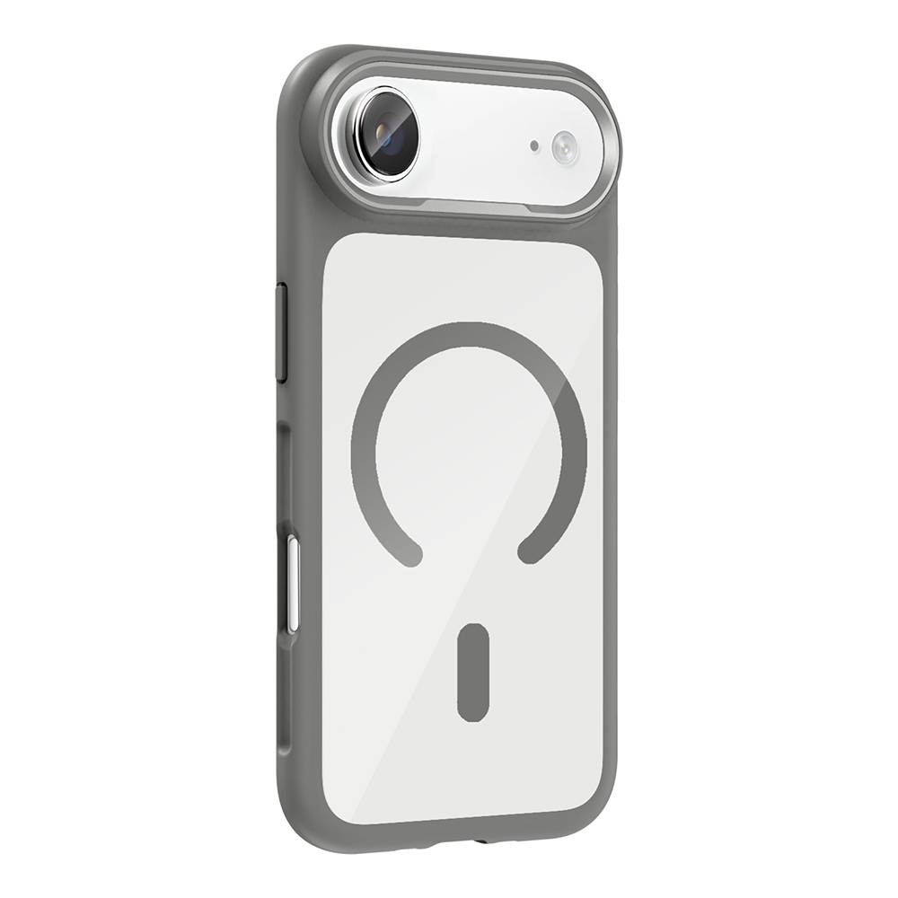 Apple iPhone 17 Uyumlu Air Uyumlu Kılıf M-Safe Şarj Özellikli Metal Kamera Çerçeveli Zore Tiko Kapak - 4