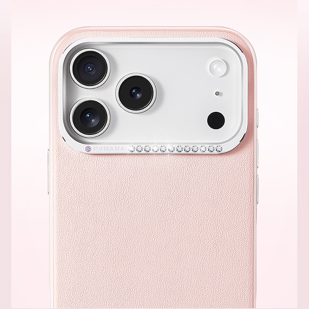 Apple iPhone 17 Uyumlu Pro Uyumlu Kılıf M-safe Şarj Özellikli Deri Tasarımlı Pynana Starry Serisi Kapak - 3