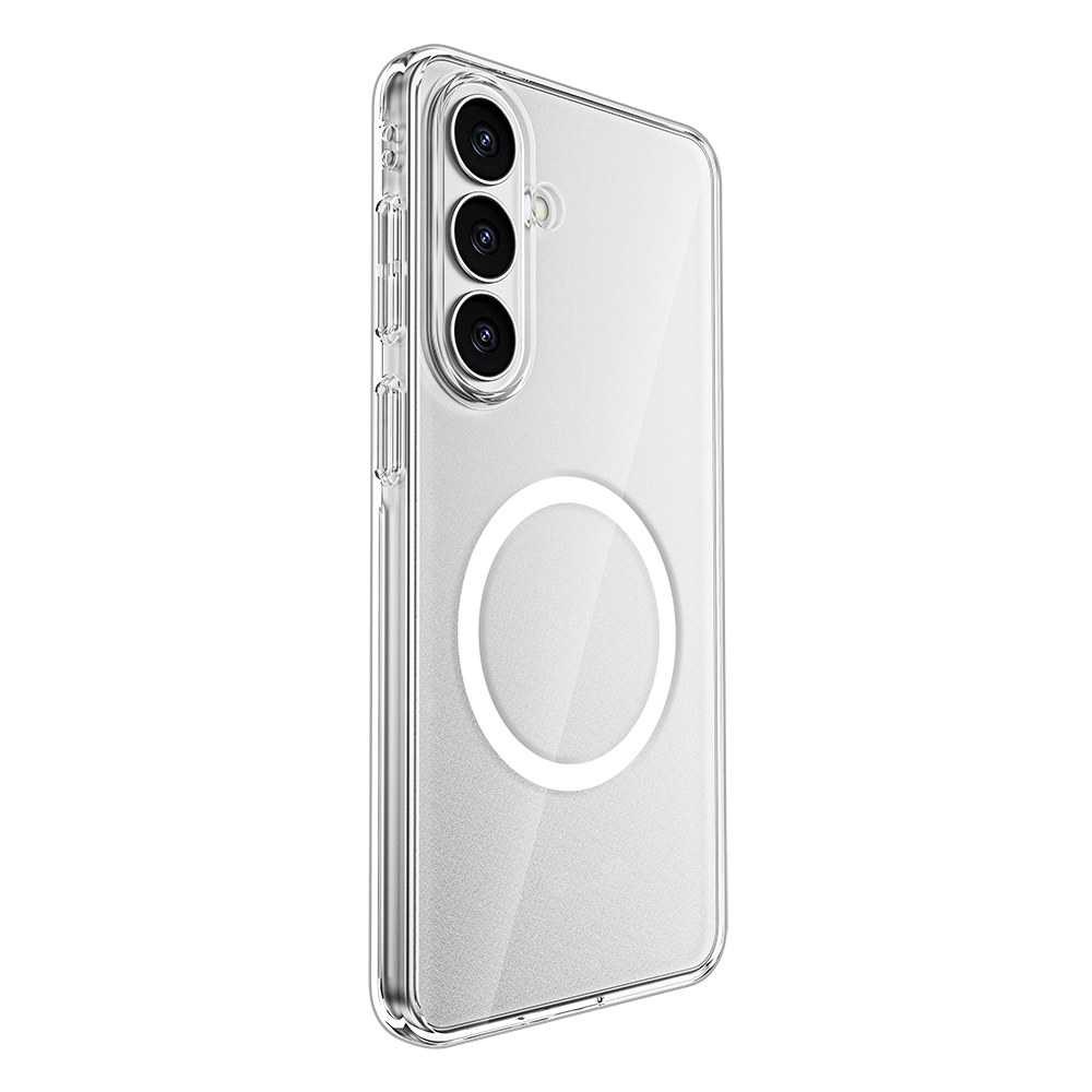 Samsung Galaxy S2 Uyumlu6 Kılıf M-safe Şarj Özellikli Transparan Sert PC Wlons Pita Kapak - 1
