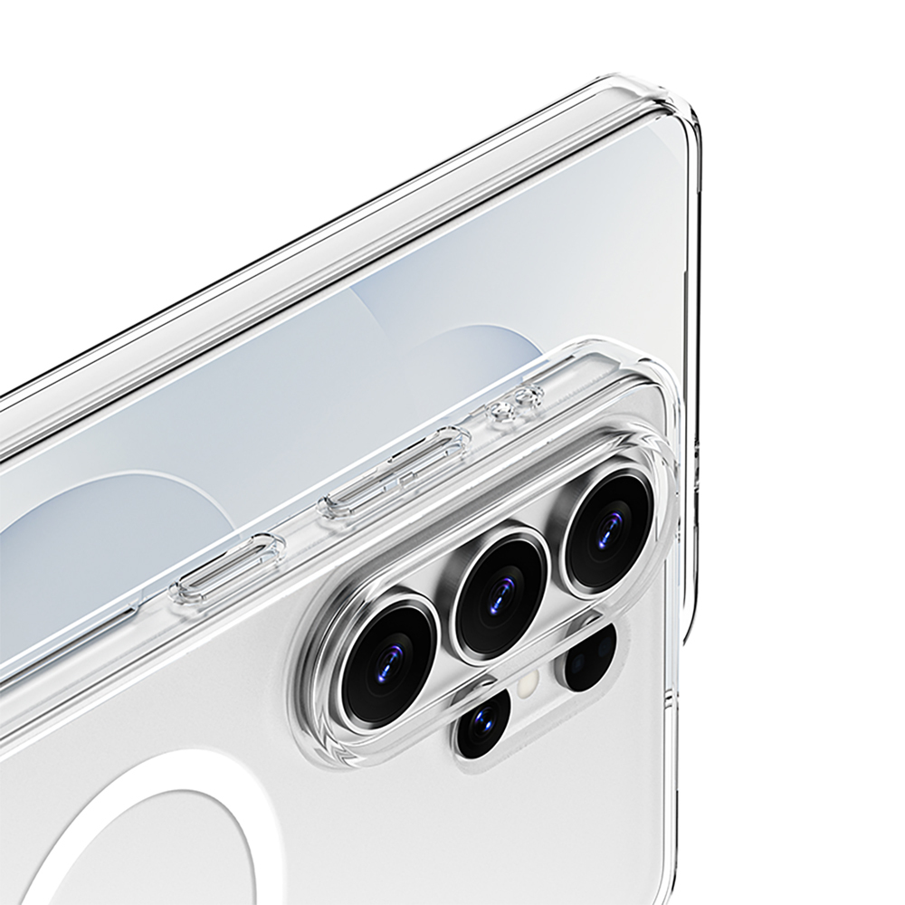 Samsung Galaxy S2 Uyumlu6 Ultra Kılıf M-safe Şarj Özellikli Transparan Sert PC Wlons Pita Kapak - 4