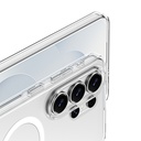 Samsung Galaxy S2 Uyumlu6 Ultra Kılıf M-safe Şarj Özellikli Transparan Sert PC Wlons Pita Kapak - 4
