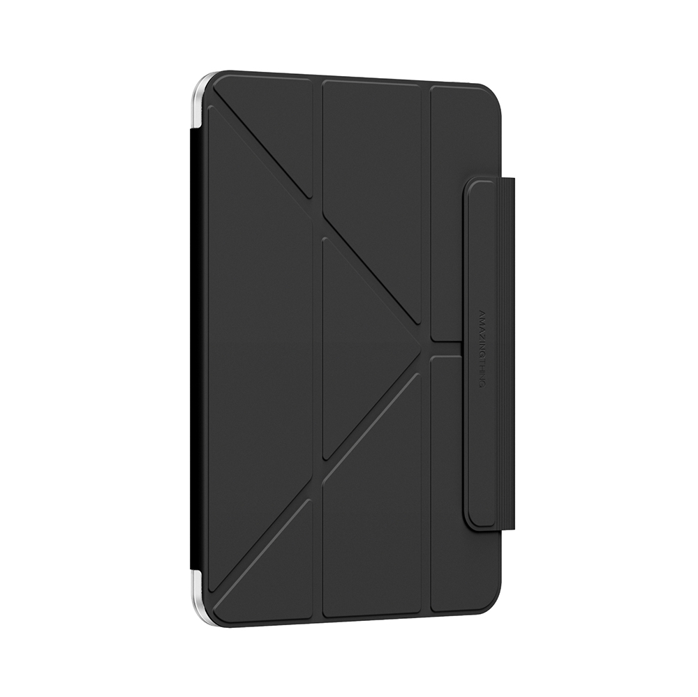 Apple iPad Pro 11 Uyumlu 2024 Uyumlu Amazingthing Minimal Mag Katlanabilir Standlı Kalem Bölmeli Kılıf - 1