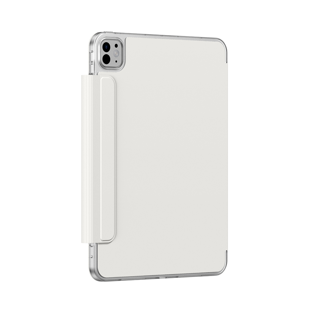 Apple iPad Pro 11 Uyumlu 2024 Uyumlu Amazingthing Minimal Mag Katlanabilir Standlı Kalem Bölmeli Kılıf - 5