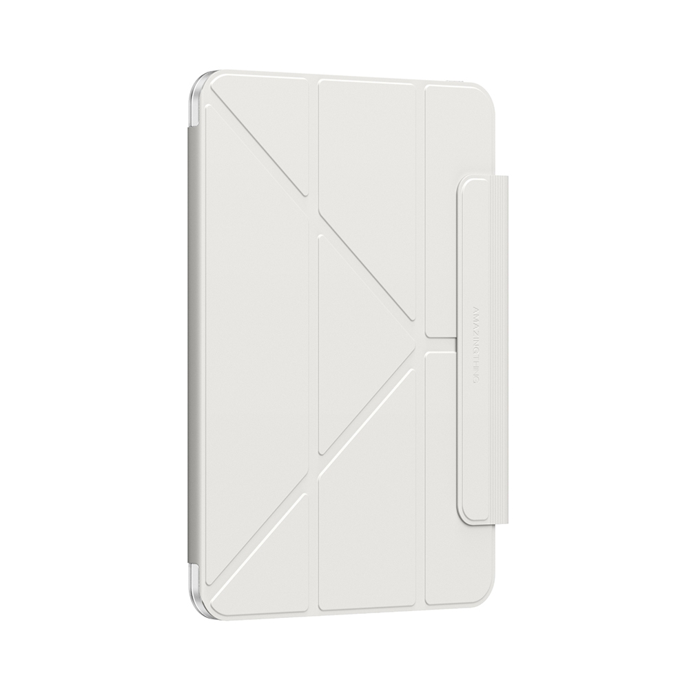 Apple iPad Pro 11 Uyumlu 2024 Uyumlu Amazingthing Minimal Mag Katlanabilir Standlı Kalem Bölmeli Kılıf - 7