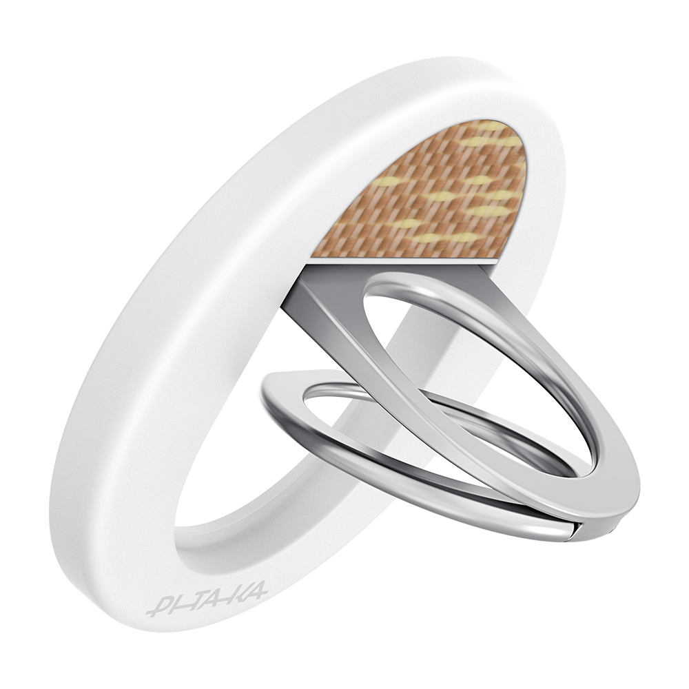 Pitaka Aramid Fiber Glints of Gold Serisi MagEZ Grip 3 Magnetik Ring Stand Telefon Tutucu - 1