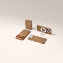 Pitaka Aramid Fiber Glints of Gold Serisi MagEZ Grip 3 Magnetik Ring Stand Telefon Tutucu - 3
