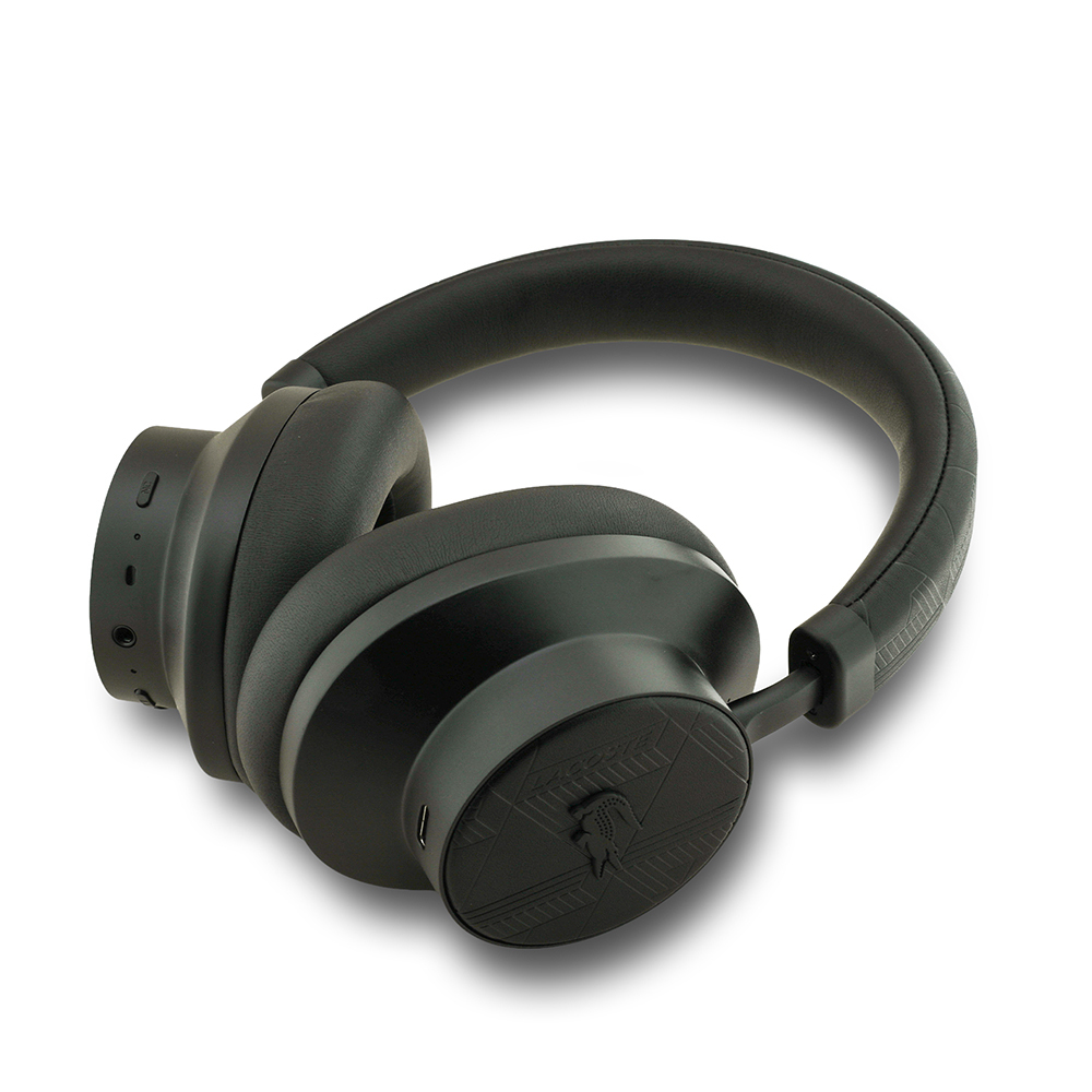Lacoste Orjinal Lisanslı LH02 ANC Taşıma Çantalı Ayarlanabilir Kulak Üstü Bluetooth Kulaklık v5.4 - 1