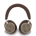 Guess Orjinal Lisanslı Ayarlanabilir 4G Desenli Metal Klasik Logolu Kulak Üstü Bluetooth Kulaklık - 4